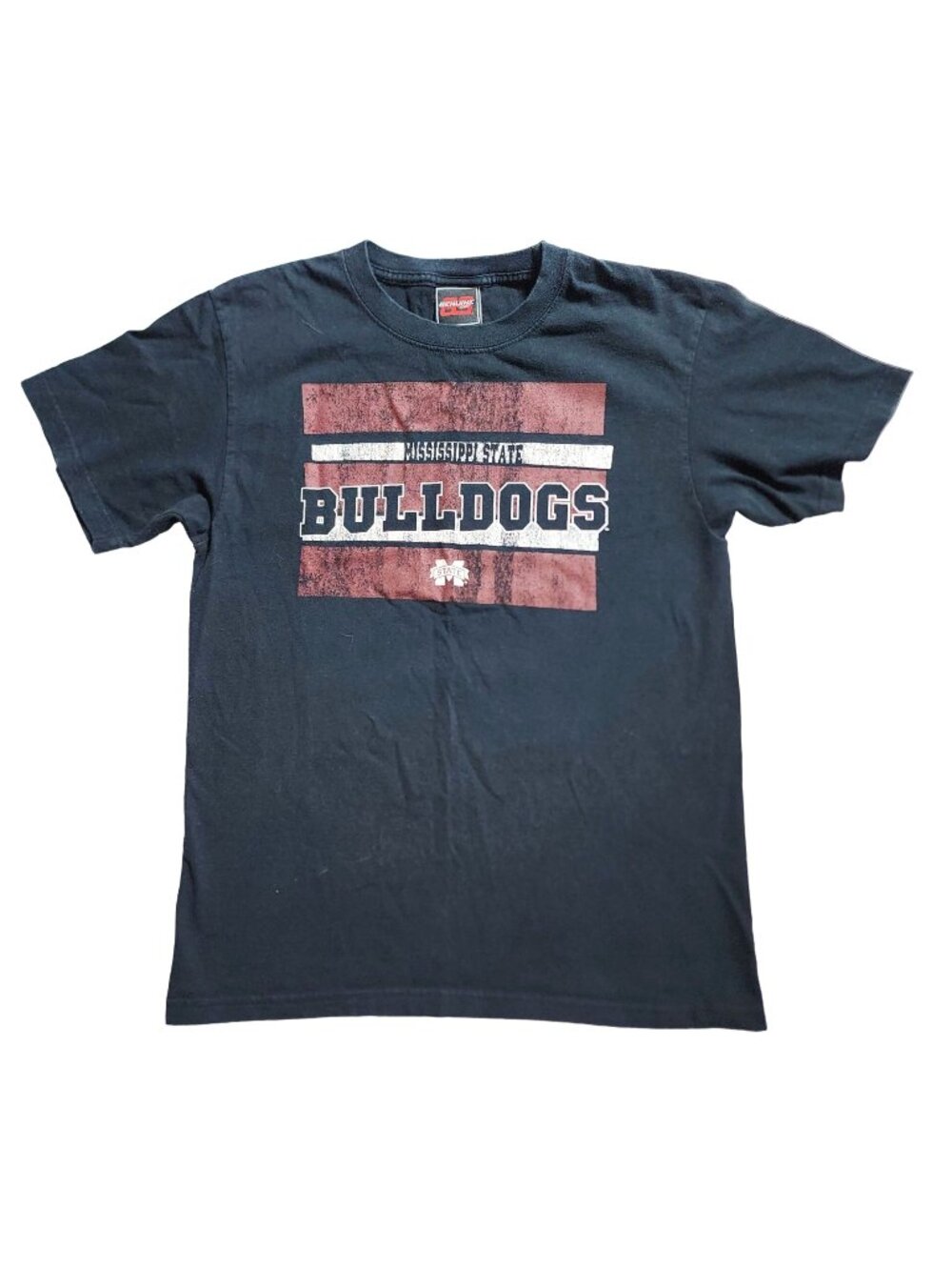 Kids Adults Unisex Genuine Stuff Mississippi State Bulldogs MSU T-Shirt XL 18-20